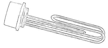 Changing an immersion heater element